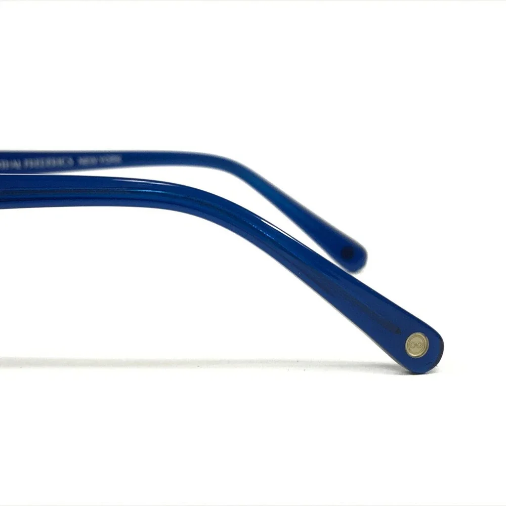 Morgenthal Frederics Eyeglasses Frames 353 PINE Clear Blue Fade 51-18-135